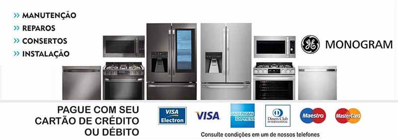 Agendamento Assistência GE Monogram de eletrodomésticos Agendamento Assistência GE Monogram de eletrodomésticos